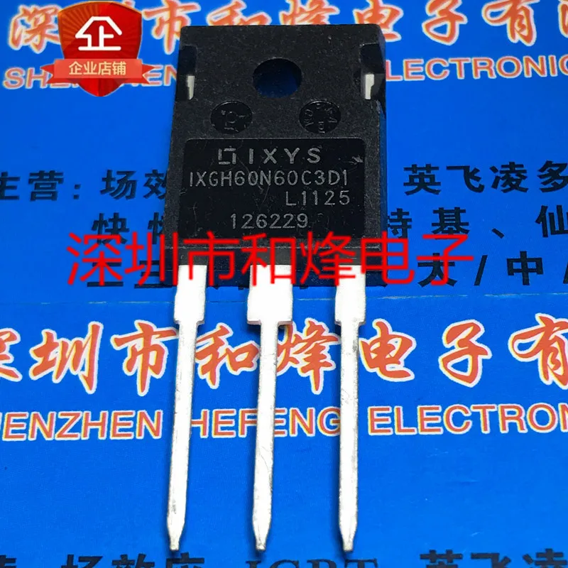 

5PCS-10PCS IXGH60N60C3D1 TO-247 600V 60A NEW AND ORIGINAL ON STOCK