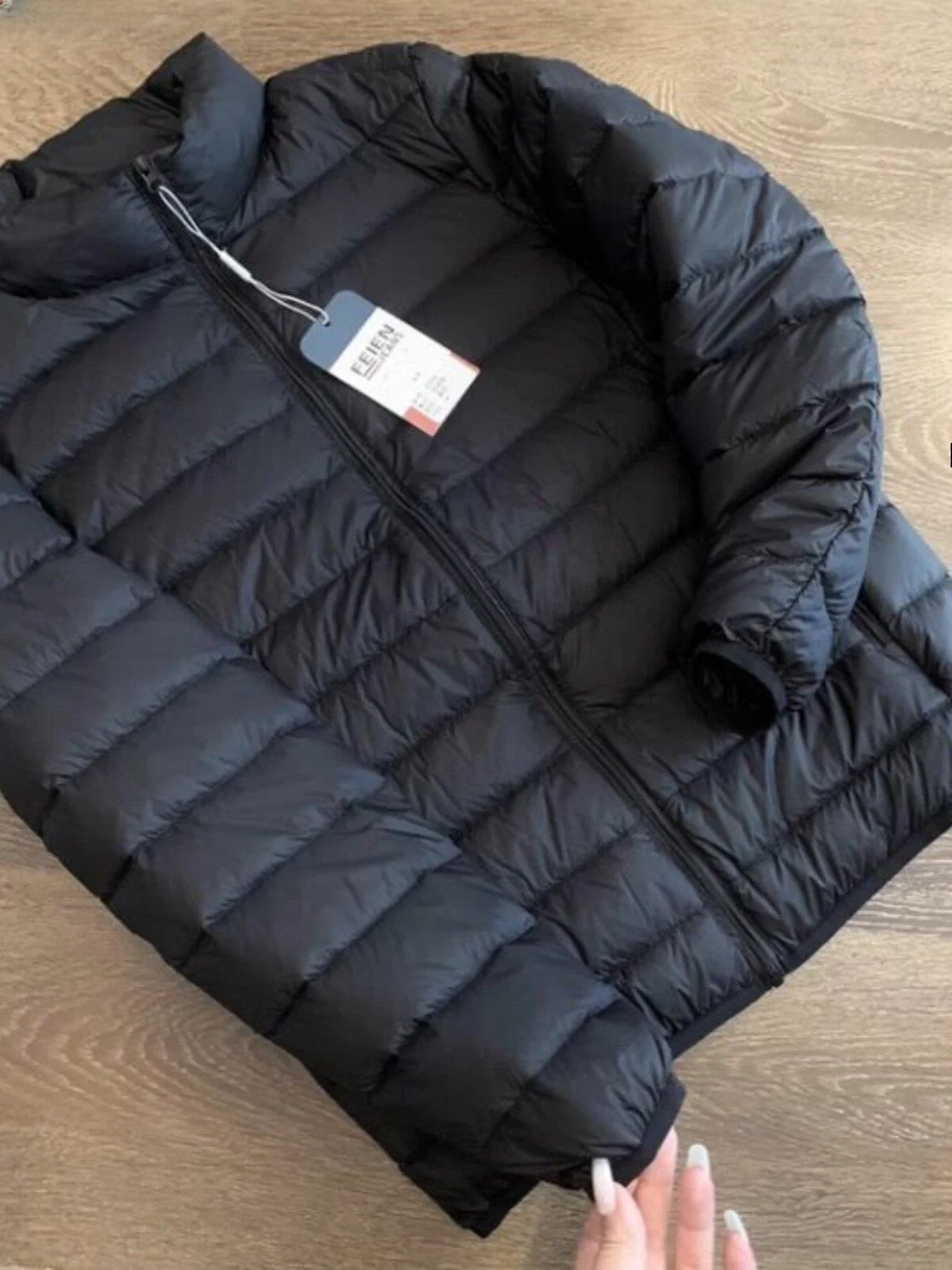 

Мужское пуховое пальто Jaet, легкое облегающее пальто с воротником-стойкой и капюшоном на хлопковой подкладке, молодежное трендовое весеннее сезонное пальто