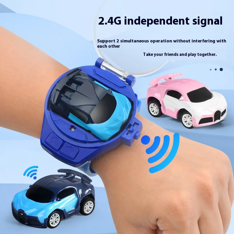 

Intellectual development parent-child communication interest training mini watch remote control electric car children's gift