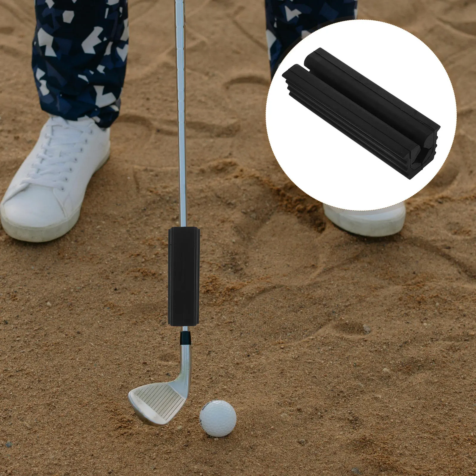 

Professional Golf Club Repair Tool Rubber Vise Clamp for Safe Grip Removal Installation Maintenance Golf Grip Changing Station