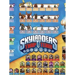 Skylander Trap Team Game Console Chip Cards Spyro Dragon Battle Racing Challenge Collection Boys Gifts P1