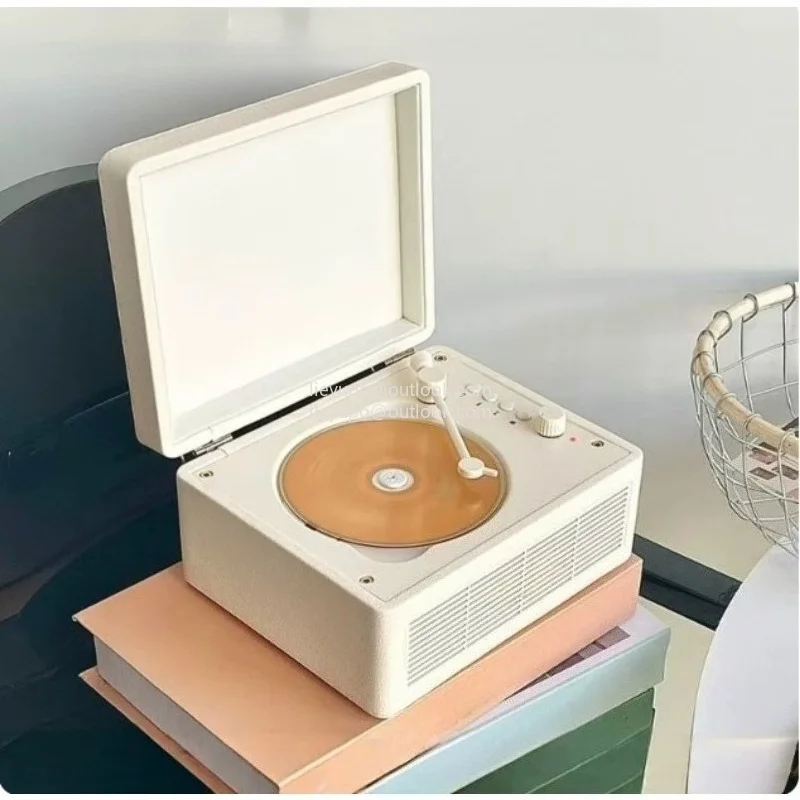 CD Player Retro Bluetooth Multi-function U Disk TF Sound Quality Audio Portable Disc Mini Gift