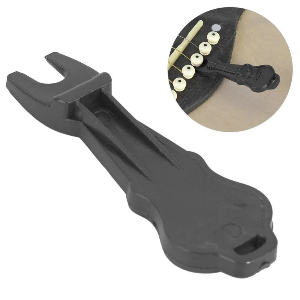 Classical Acoustic Folk Guitar Bridge Pin Remover String Peg Puller Tool/Plastic