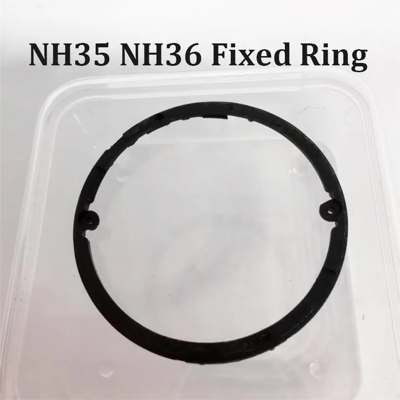 Аксессуары для часов, подходящие для оригинальных механизмов NH35 NH36 NH38 NH39, фиксированное кольцо, кольцо-календарь, пластиковое кольцо, запасные части для механизма