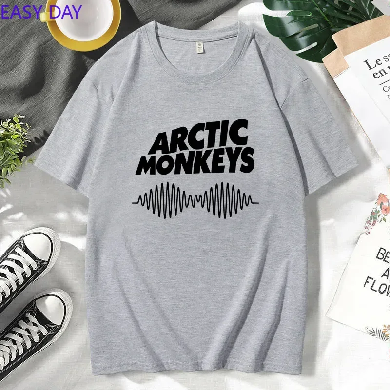 2024 Arctic Monkeys Clothes T Shirt Male Manga Casual 2022 Y2k White T Shirt T Shirt Clothes Manga