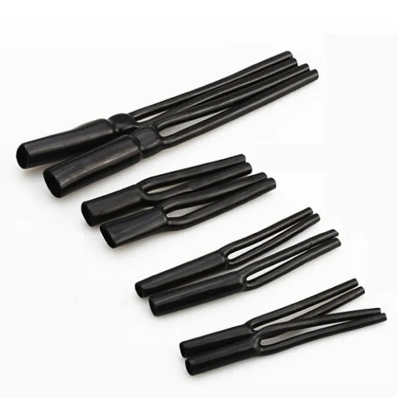 Black Soft PVC Rubber Y-shaped Bifurcation Tube Dia 7/9/12/16mm Y-shaped Conduit for Audio Speaker Power Harness