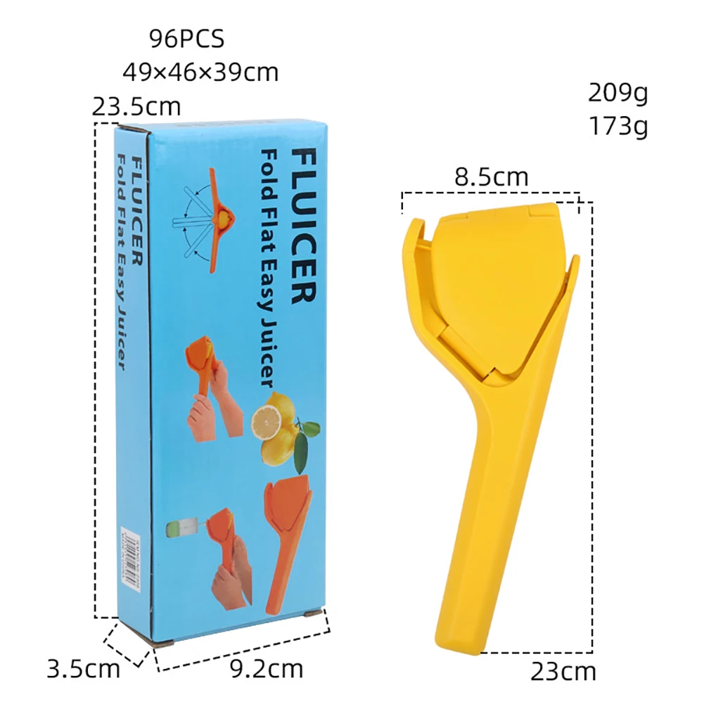 

Lemon Squeezer, Effortless Hand Citrus Press, Food-grade ABS Plastic Manual Lime Juicer Squeezer