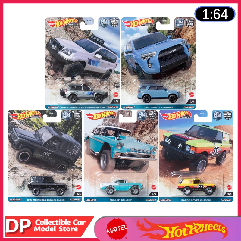 

Hot Wheels Premium Car Culture Off Road Set 1/64 Scale Collectible Diecast Vehicles FPY86-959F 2023