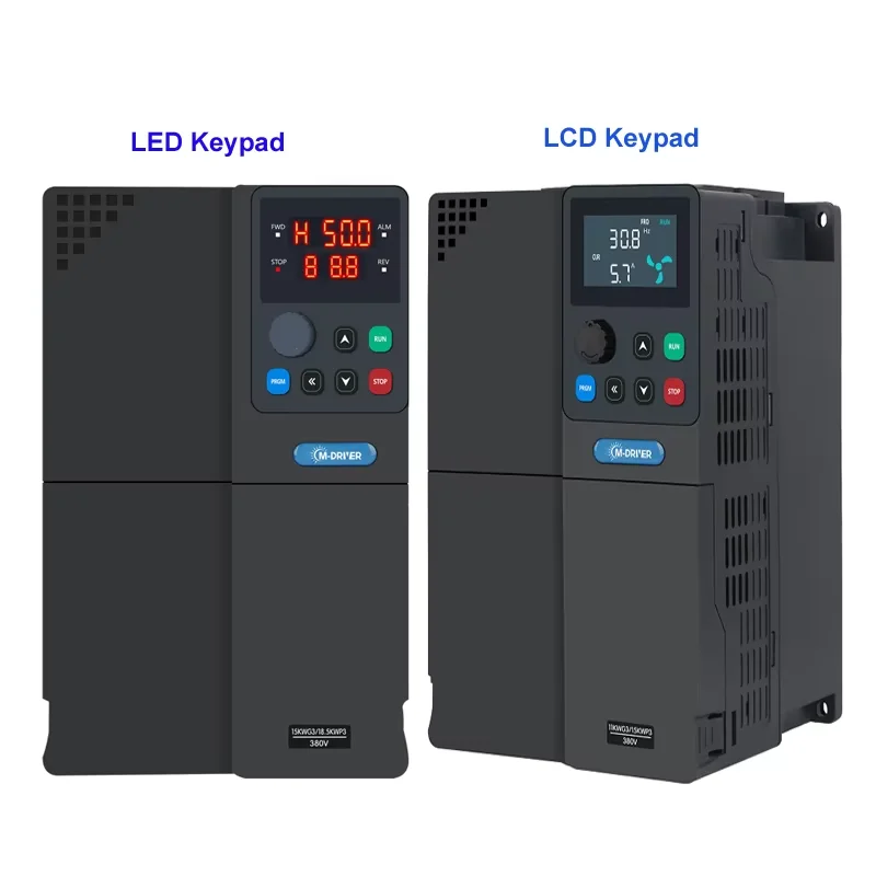 7.5kw 11kw Vfd Variable Frequency Drive 3 Phase 380V Frequency Inverter for 10hp 15hp Motors Speed Control