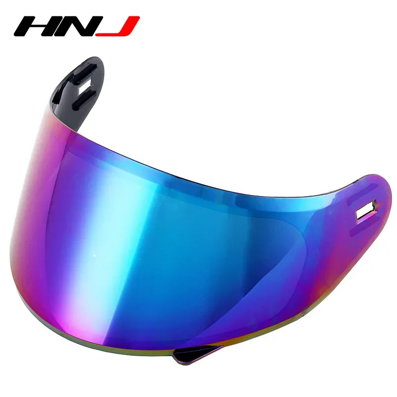 HNJ Motorcycle Helmet Lens F939/HS129/989/833 Helmet Lens Transparent Gold Color Motorcycle Visors