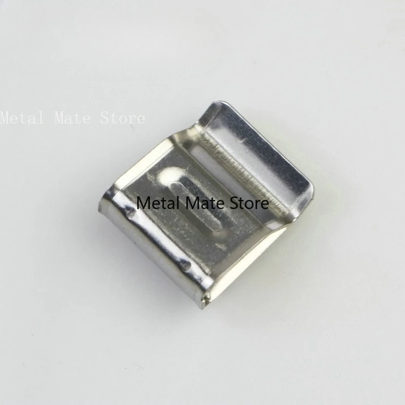 60pcs 304 stainless steel 4-square 2 photovoltaic cable clamp