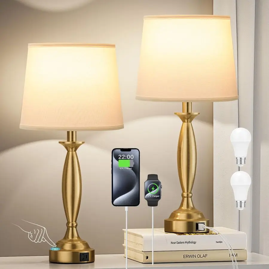 Gold Lamps For Bedr…