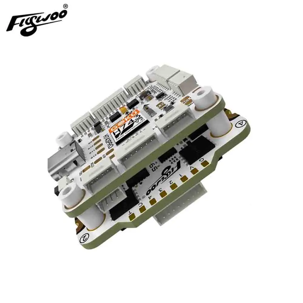 Flywoo GOKU H743 PRO 55A 32Bit 128K 30*30 Stack Flight Controller with G55M AM32 4in1 ESC Plug&Play O4/O4 Pro RC Parts