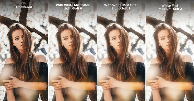 Dslr Camera WalkingWay White Mist Filter Medium-Soft Diffusion