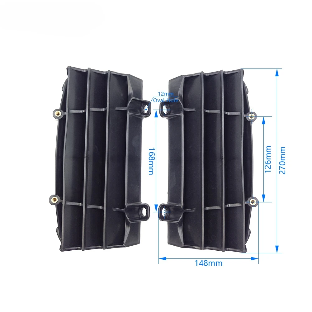 دراجة نارية المبرد اللوفرات خزان تبريد المياه مصبغة معدات الحماية ل KTM HUSQVARNA GASGAS EXC EXCF FE TC EC 2016-2023 #2