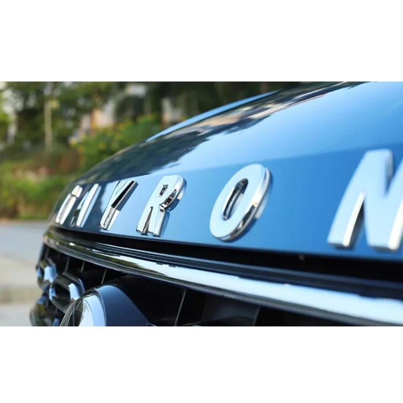 1P 3D Metall A B C D E F G H I J K L M N O P Q L R S T U V W S YZ 123456789 Buchstaben Logo Aufkleber Kostenlose Kombination Auto Zubehör