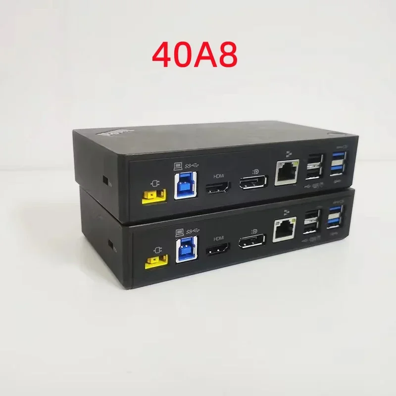 Originele 40a8 Thinkpad Usb 3.0 Ultra Dock, Dk1523 03X7131 03X6898 40a8 Sd20k40266 Sd20h10908