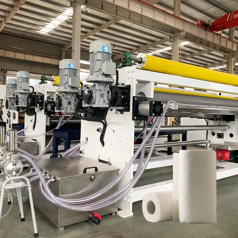 Full Automatic Paper Slitting Machine Toilet Paper Rewinding and Slitting Machine A4 Paper Making Cutting Machine for Poland