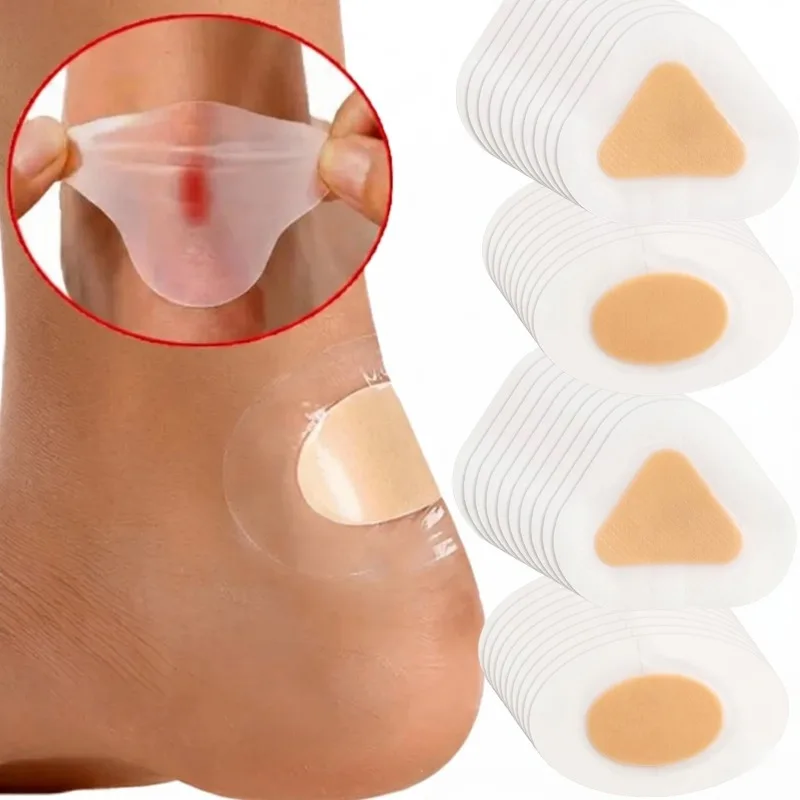 High Heel Heel Shoe Pads Blister Prevention Cushion Anti Friction Heel Protector Pad Foot Care Pain Relief Self-adhesive Pads