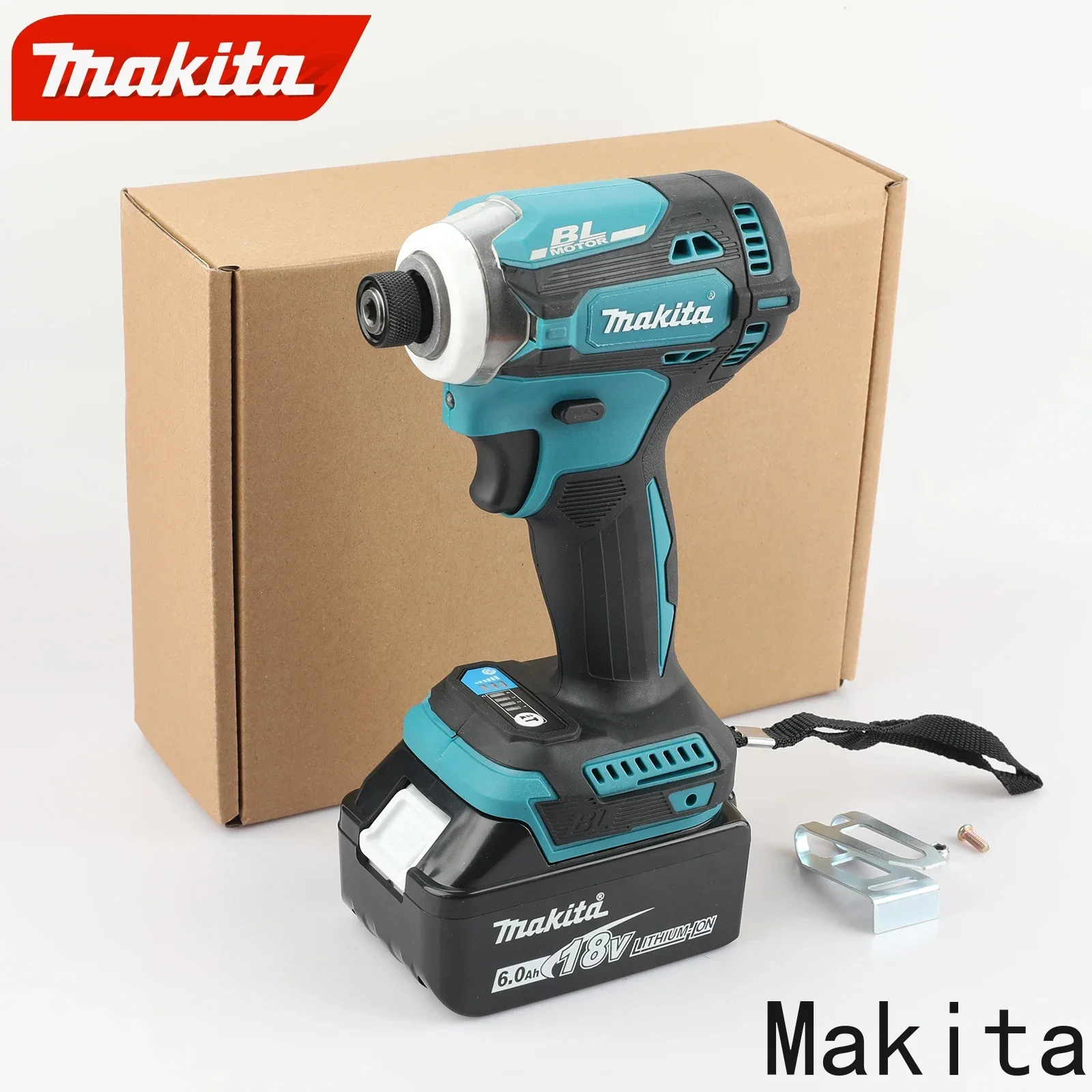 Makita DTD171 18V Brushless Impact Driver Rechargeable Screwdriver Drills Cordless Power Tools