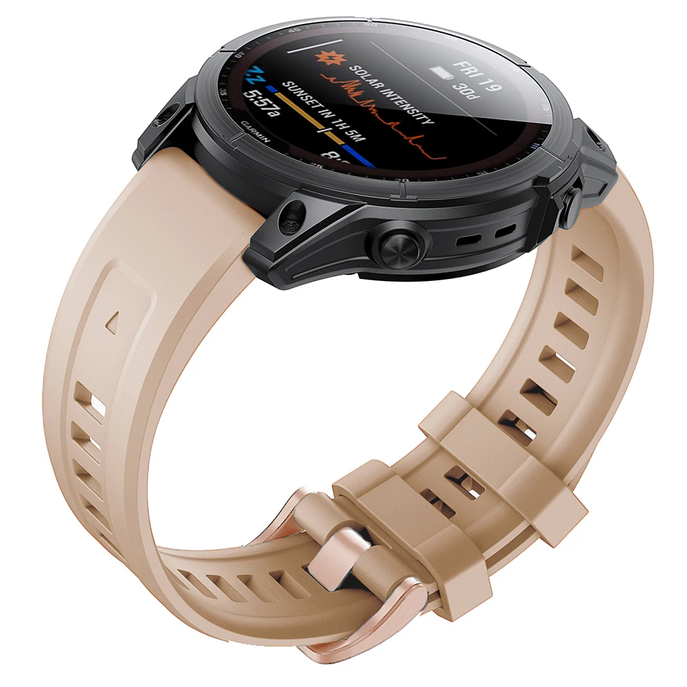 20mm Silicones Sport Quick Release Watchband For Garmin Fenix 7S Pro 6S Pro 5S Plus Bracelet Smart Wristband Strap Accessorie