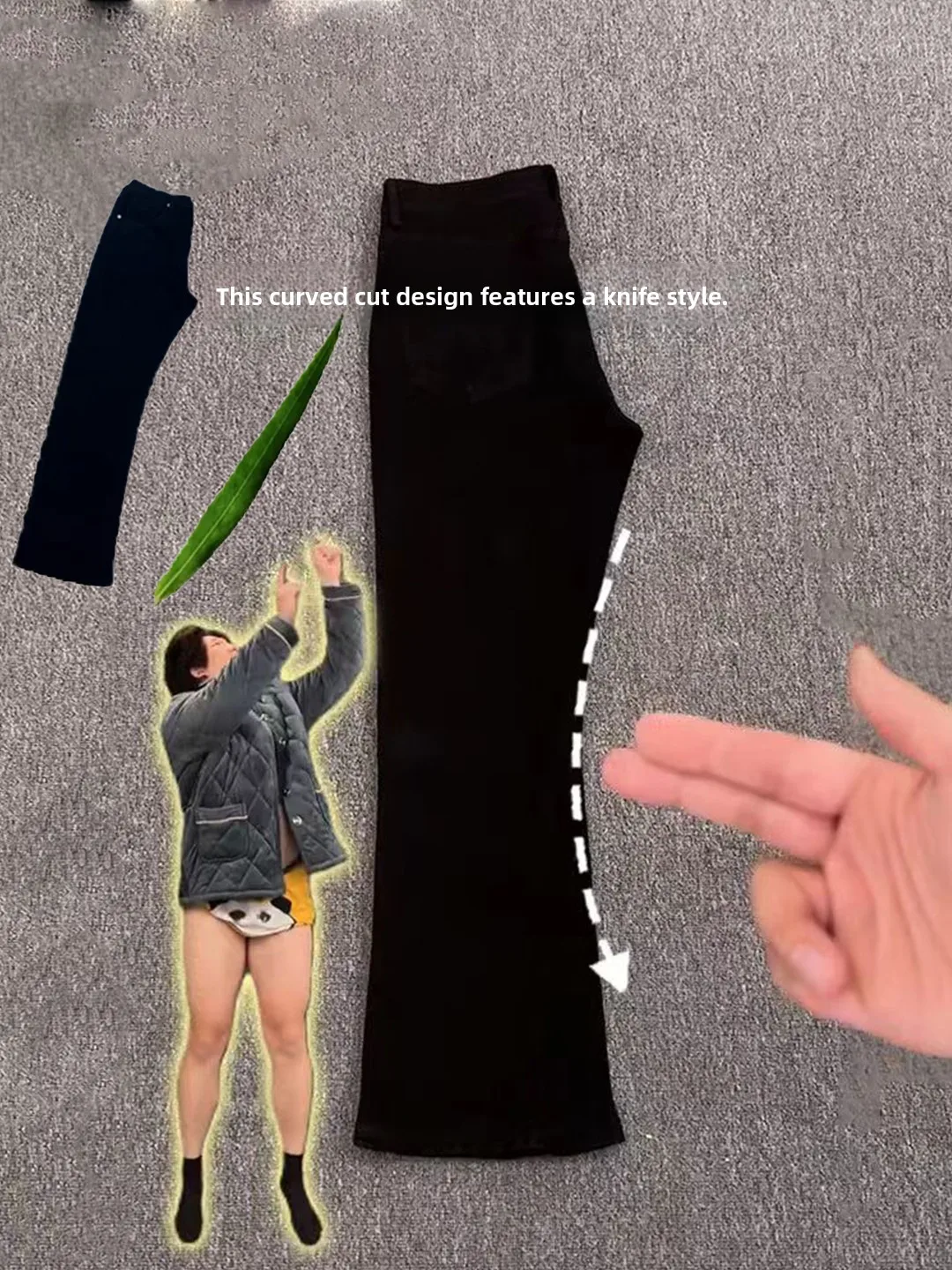 

Мужские джинсы с мягкой флисовой подкладкой, черные, зауженные, с эффектом коррекции фигуры, зимние, повседневные, прямого кроя