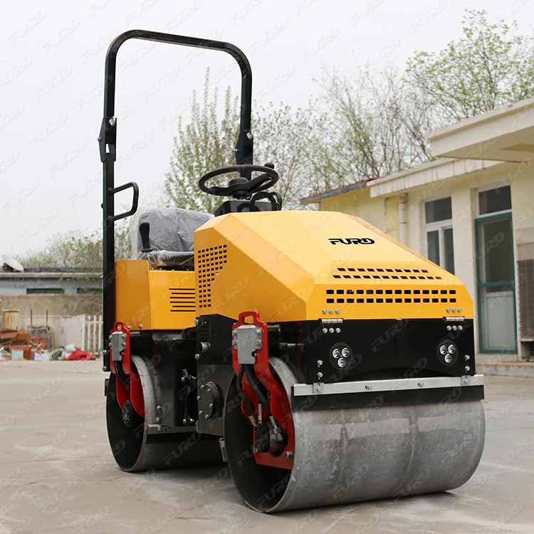 Heavy Duty Vibrating Ride-On 1 Ton Asphalt Roller