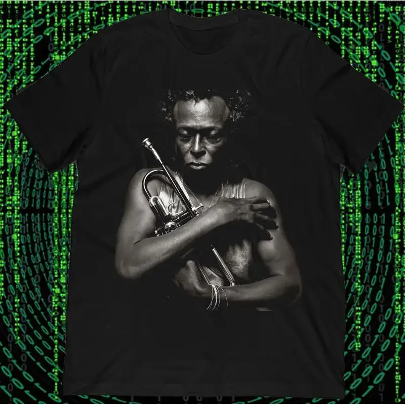 Miles Davis T Shirt Black Men And Women  All Size S 234XL