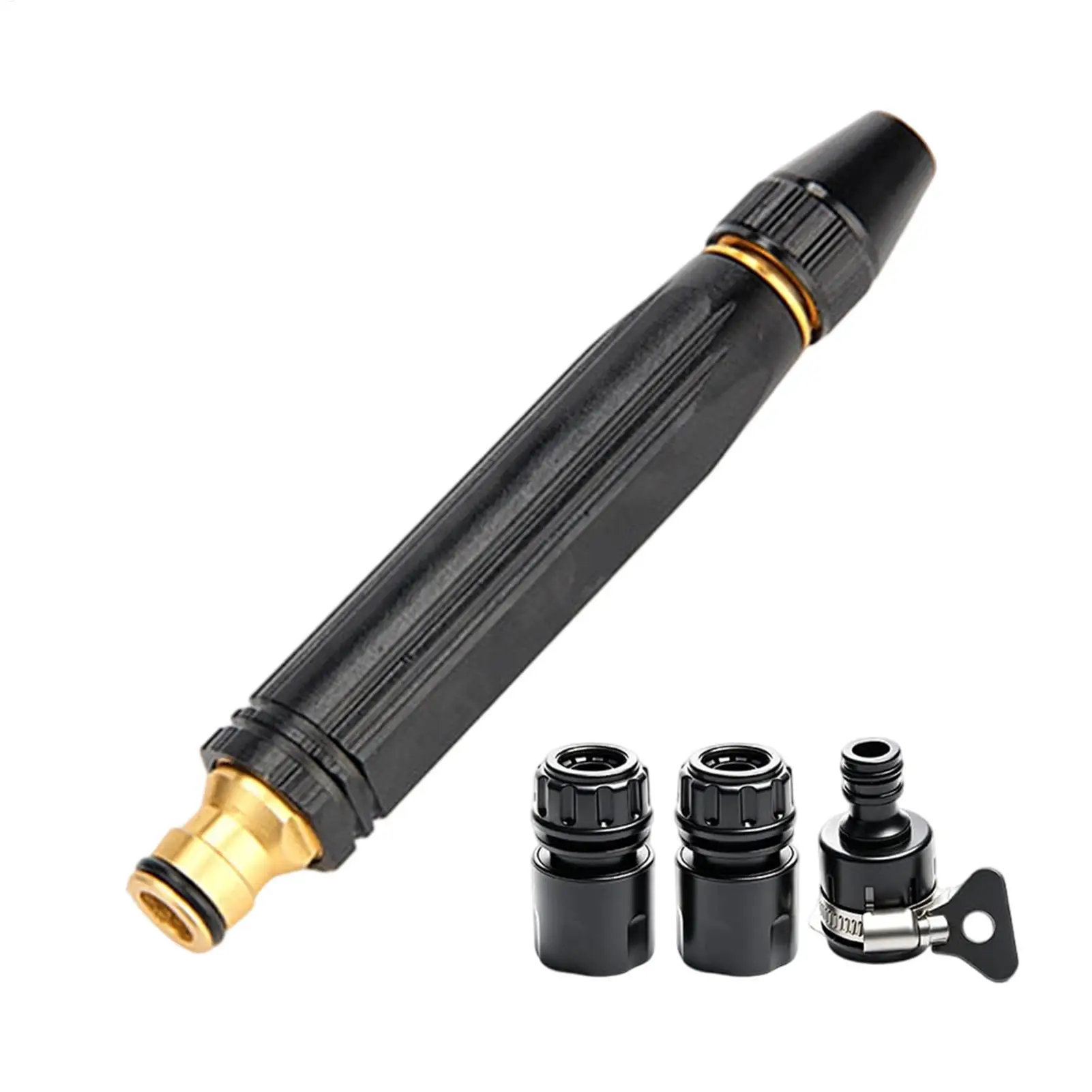 High-Pressure Car Wash Water Gun Adjustable Nozzle Car Wash Gun Powerful Sprayer For Car Washing Home Cleaning Auto Accessories