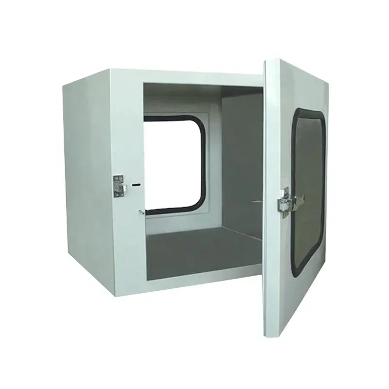 Customized Laboratory Interlock Dynamic Electric Transfer Hatch Through Window Pass Box for Clean Room with Air Shower