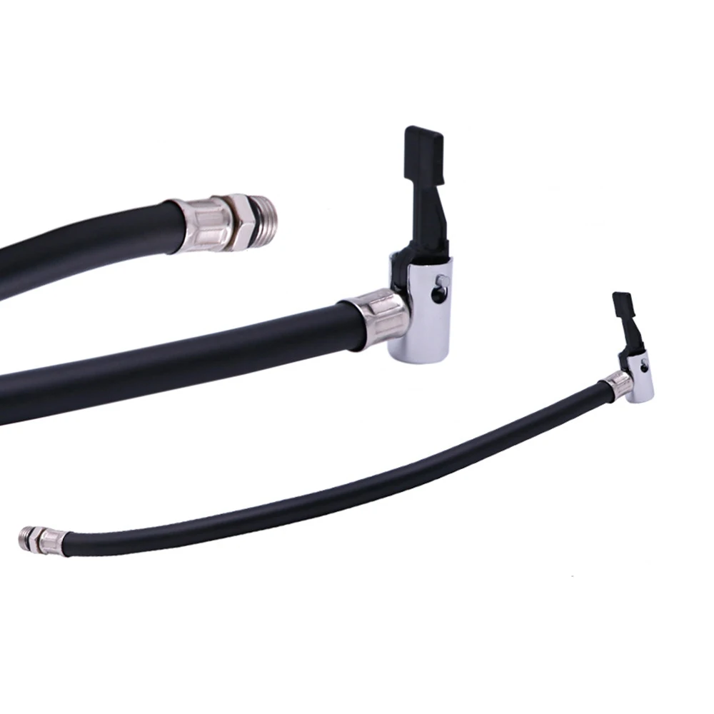 1 Pcs Inflator Car Mounted Inflation Pump Nozzle Extension Tube Quick Inflation Clamp Tire Quick Inflation Nozzle Extension Tube