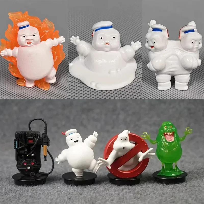 Figuras de acción de caza de fantasmas de película, juguete en miniatura, máquina de adorno de mesa, modelo de muñeca, regalos de cumpleaños para niños