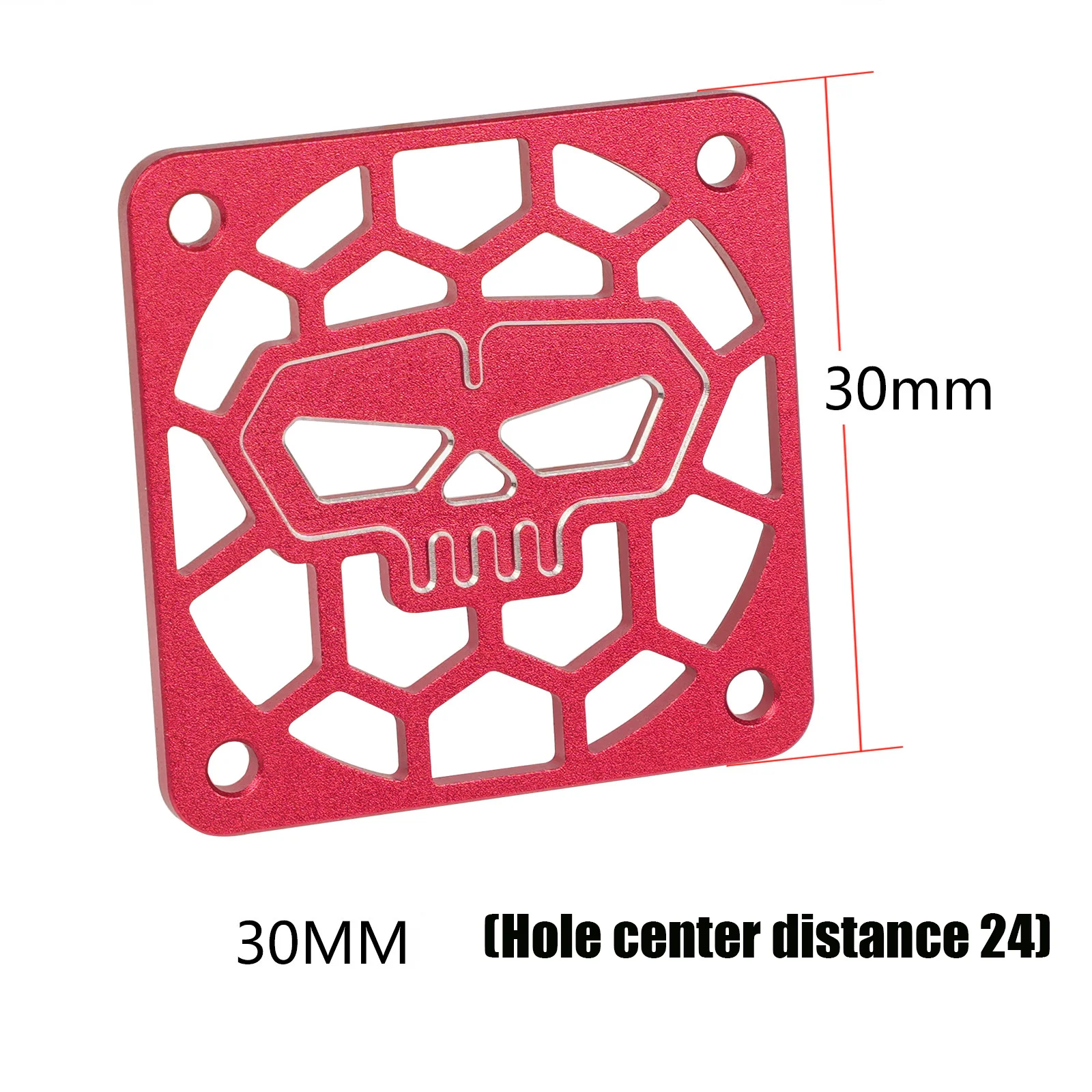 Metal Thickness 3MM 30/35/40mm Fan Protective Cover for 1/7 1/8 1/10 ARRMA RC Truck Car