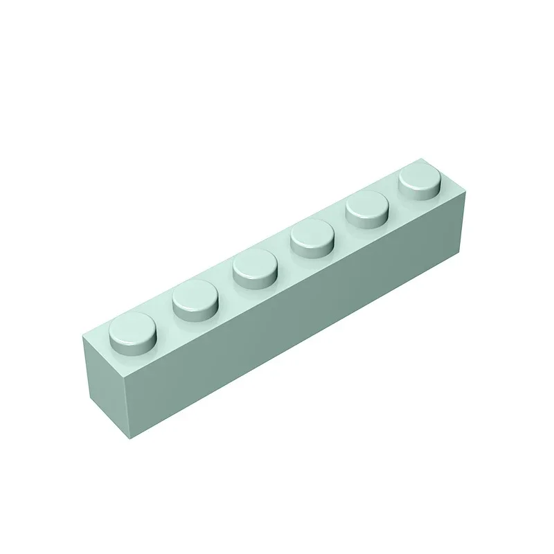 Gobricks GDS-535 Ziegel 1 x 6, kompatibel mit Lego 3009 Teilen, technischen DIY-Bausteinen für Kinder