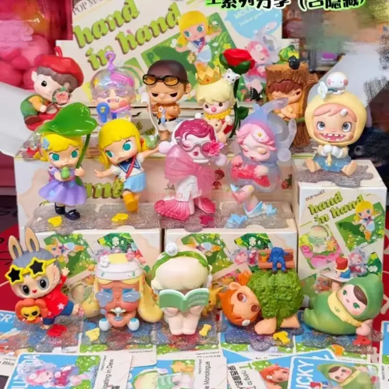 

2025 New Original Hand In Hand Series Blind Box 15th Anniversary Limit Mystery Box Anime Figure Collections Kid Custom Gifts