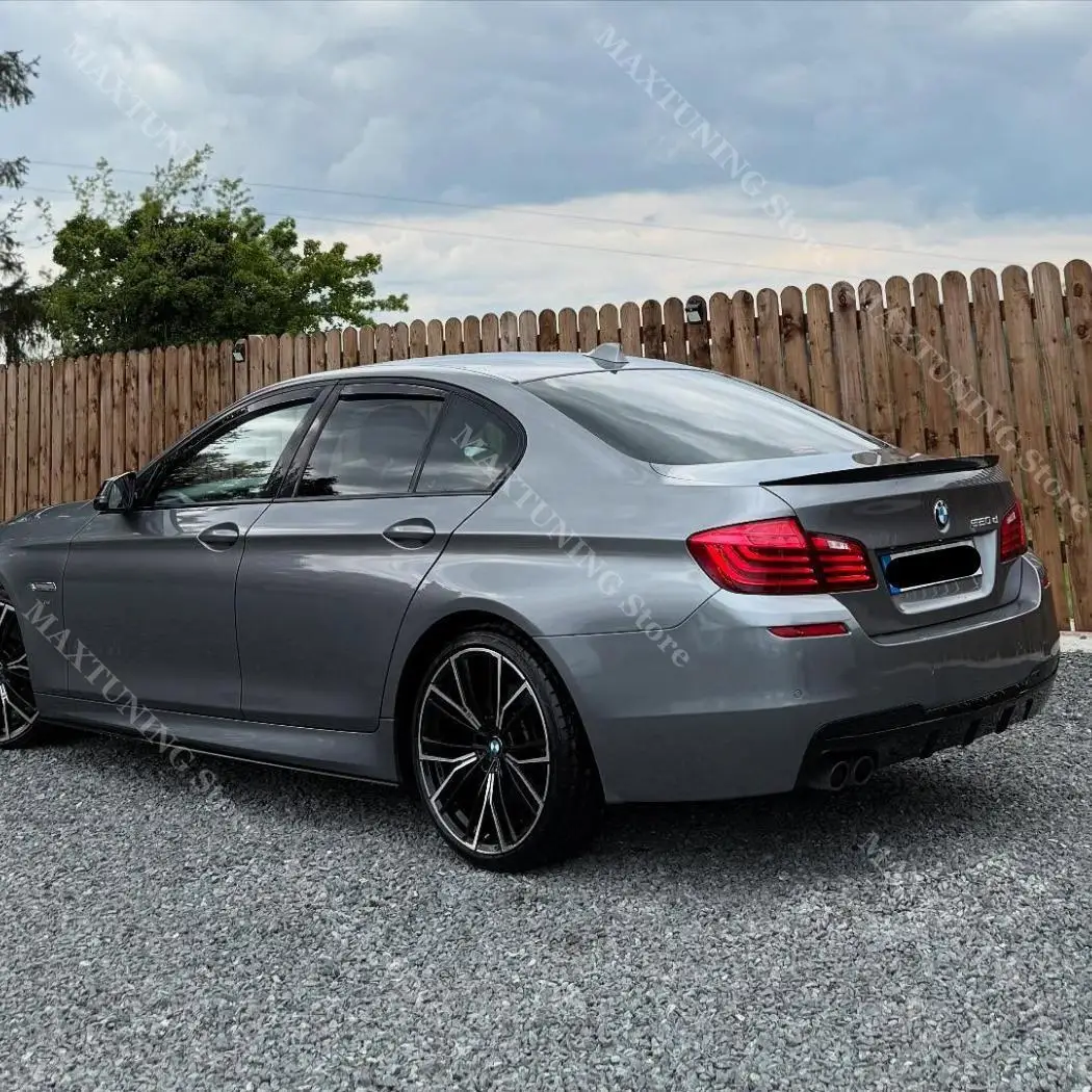 For Bmw F10 F11 5 Series 530i 530d 540i 540d 550i 550d M Sport 2010-2016 Rear Bumper Lip Diffuser Spoiler Splitter Car Body Kits view 3
