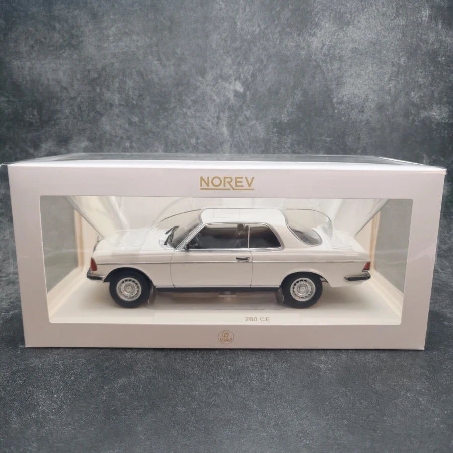 NOREV 1/18 Scale  280 CE 1980 Static Car Model Diecast Model Ornament Holiday Gift Collection