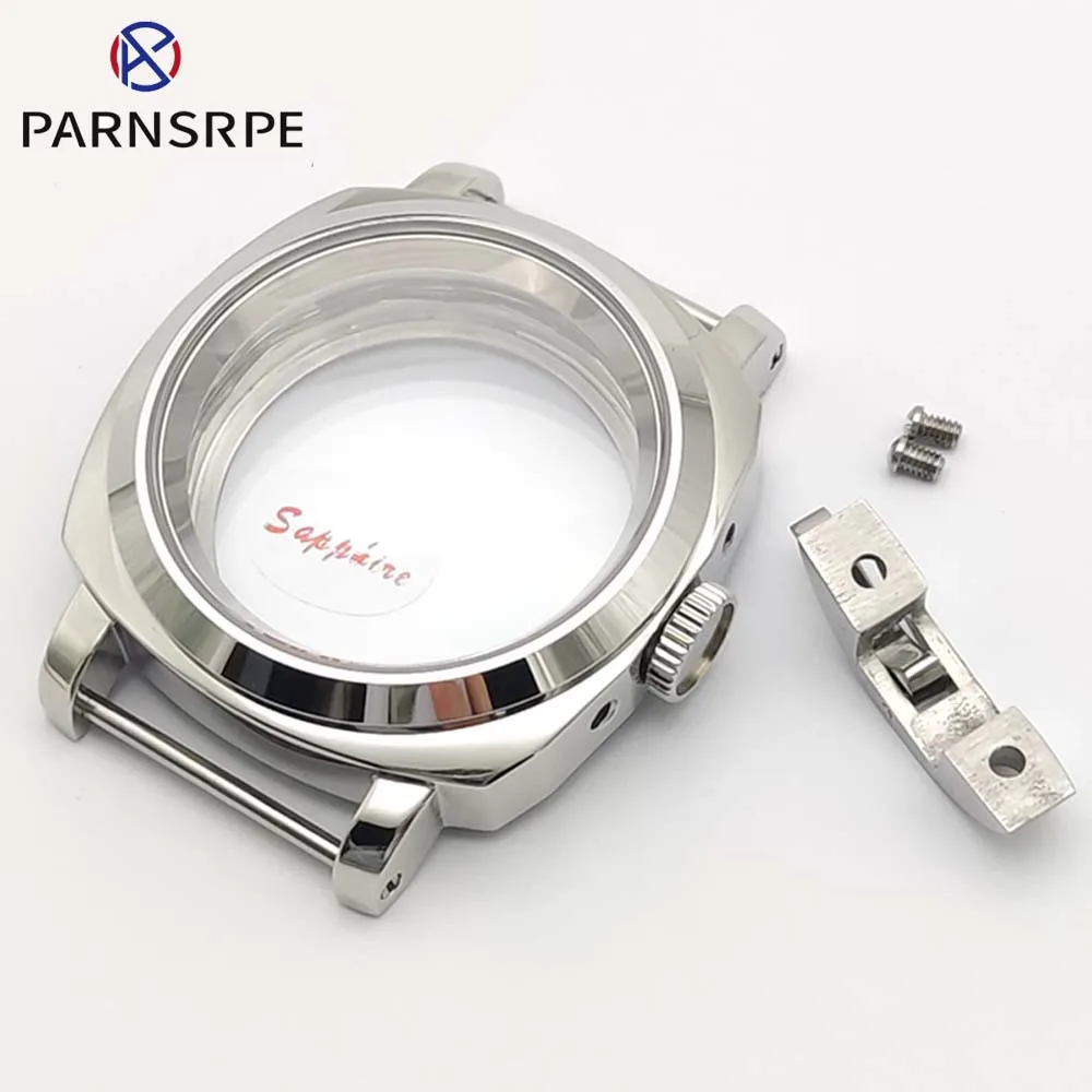 40mm new vintage NH35 case, sapphire glass, stainless steel water resistant case for 28.5mm dial, 20mm strap, watch accessories