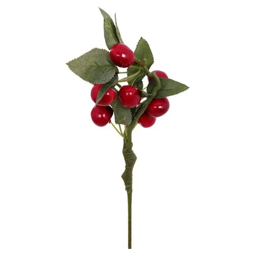 Euro Flora Artificial Cherry Branch 45 Cm