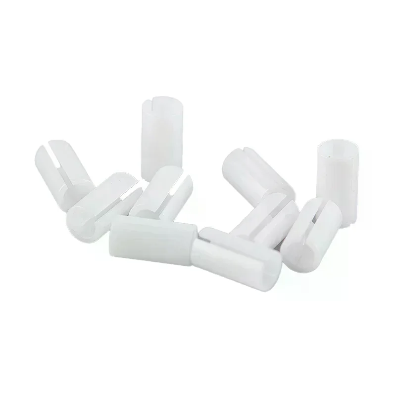 10Pcs 7mm Fiber Optic Laser Sleeve Visual Fault Locator Ceramic Tube Replacement Accessories