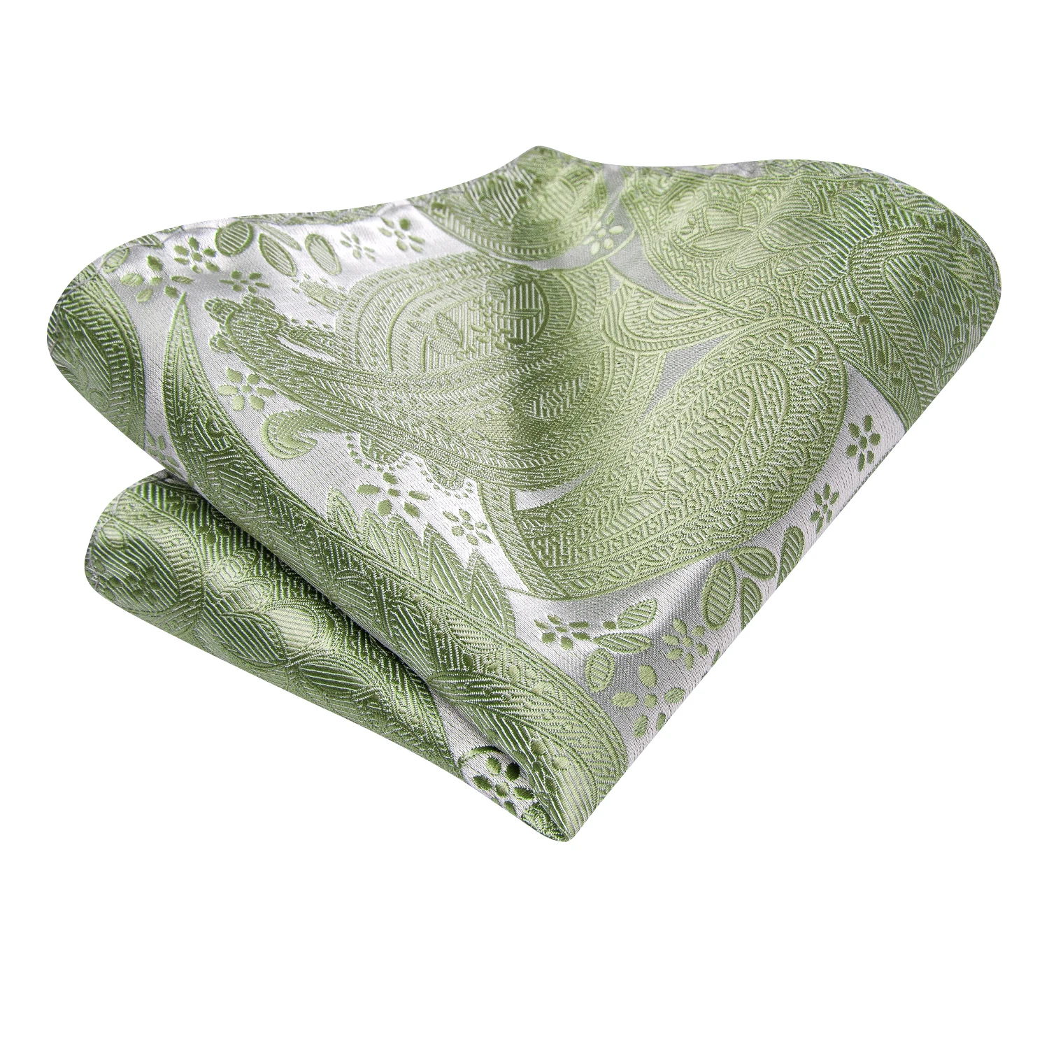 Paisley Sage Green Herrenkrawatten, einfarbig, 8,5 cm, Jacquard-Krawatte, Accessoires, Alltagskleidung, Krawatte, Hochzeitsgeschenk, 3er-Set – Detail 7
