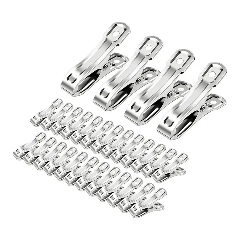 Swimming Pool Cover Clips Stainless Steel Greenhouse Clamps Universal Garden Tools