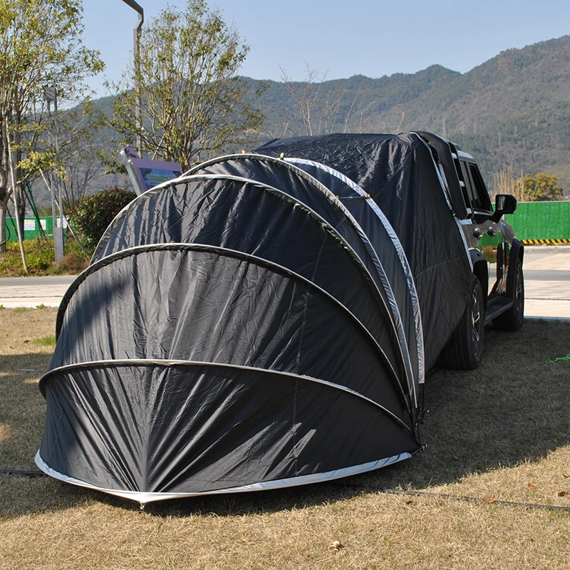 

Big Shell Living Zip-Connectable Tailgate Tent: Weather-Resistant SUV Tents with Adjustable Privacy&Zippered Flexibility, PU4000