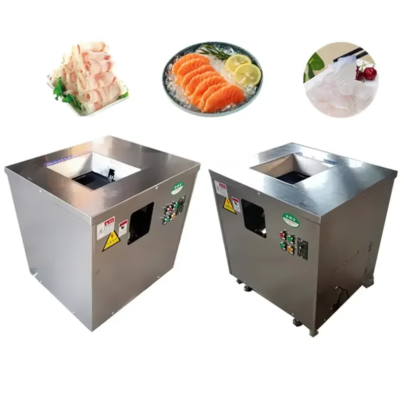 Electric Salmon Fish Fillet Slicer Machine for Fish Jerky Slicing and Fish Slice Cutting