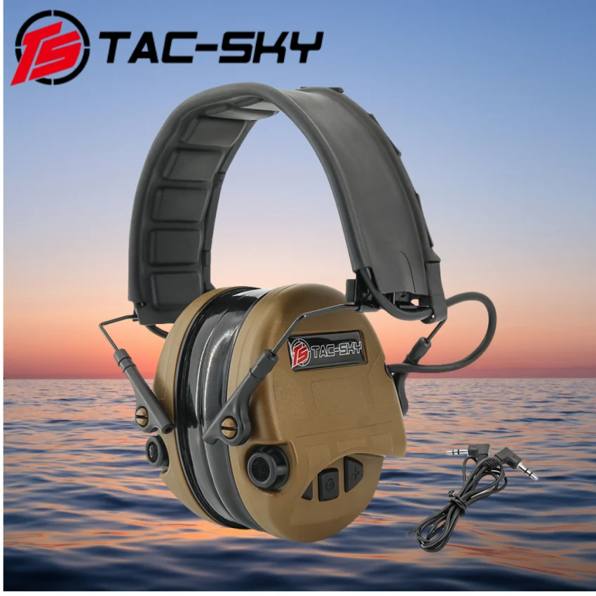 

TAC-SKY New SORDIN Electronic Earmuffs Noise Reduction Airsoft Shooting Headphones Hunting SORDIN ULTRA IPSC Tactical Headset