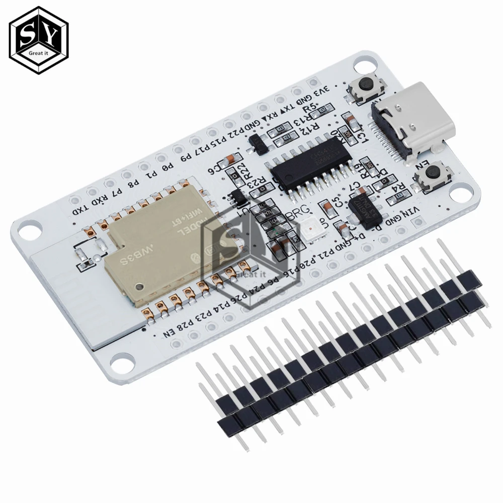 NiceMCU WB3S ch340c Development type-c wifi Bluetooth module with bk7238 chip for Arduino