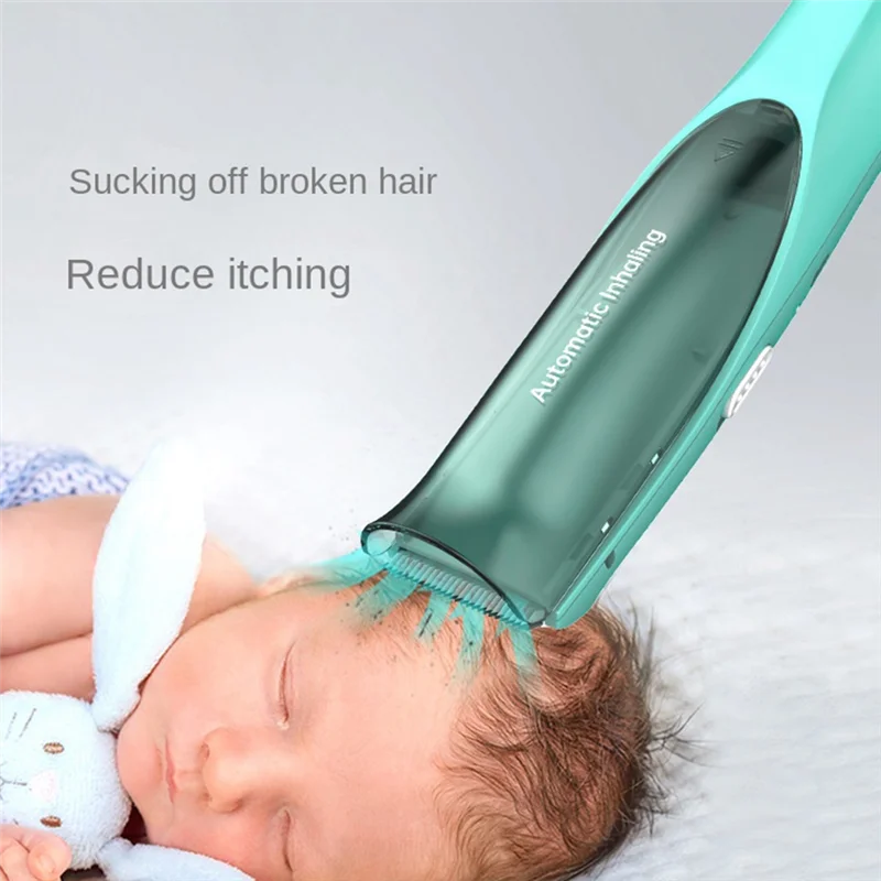 

Акция! Детская водонепроницаемая автоматическая машинка для стрижки волос, портативная детская машинка для стрижки волос, детский триммер для волос