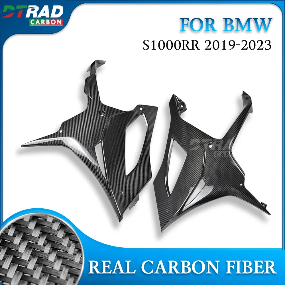 For BMW S1000RR S1000 RR 2019-2023 S 1000RR Accessories Carbon Fiber Side Fairing Kit Body Lower Panel Engine Exhaust Protection