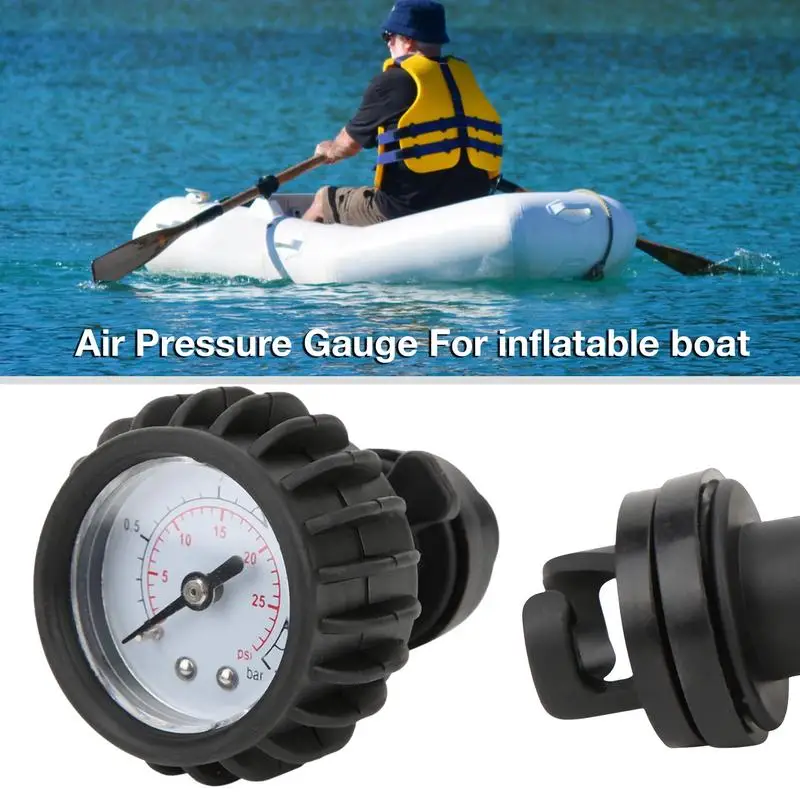 Luchtdrukmeter Vissersboot Barometer Luchtdrukkleppen Pvc Opblaasbare Boot Barometer Professionele Duiktankchecker