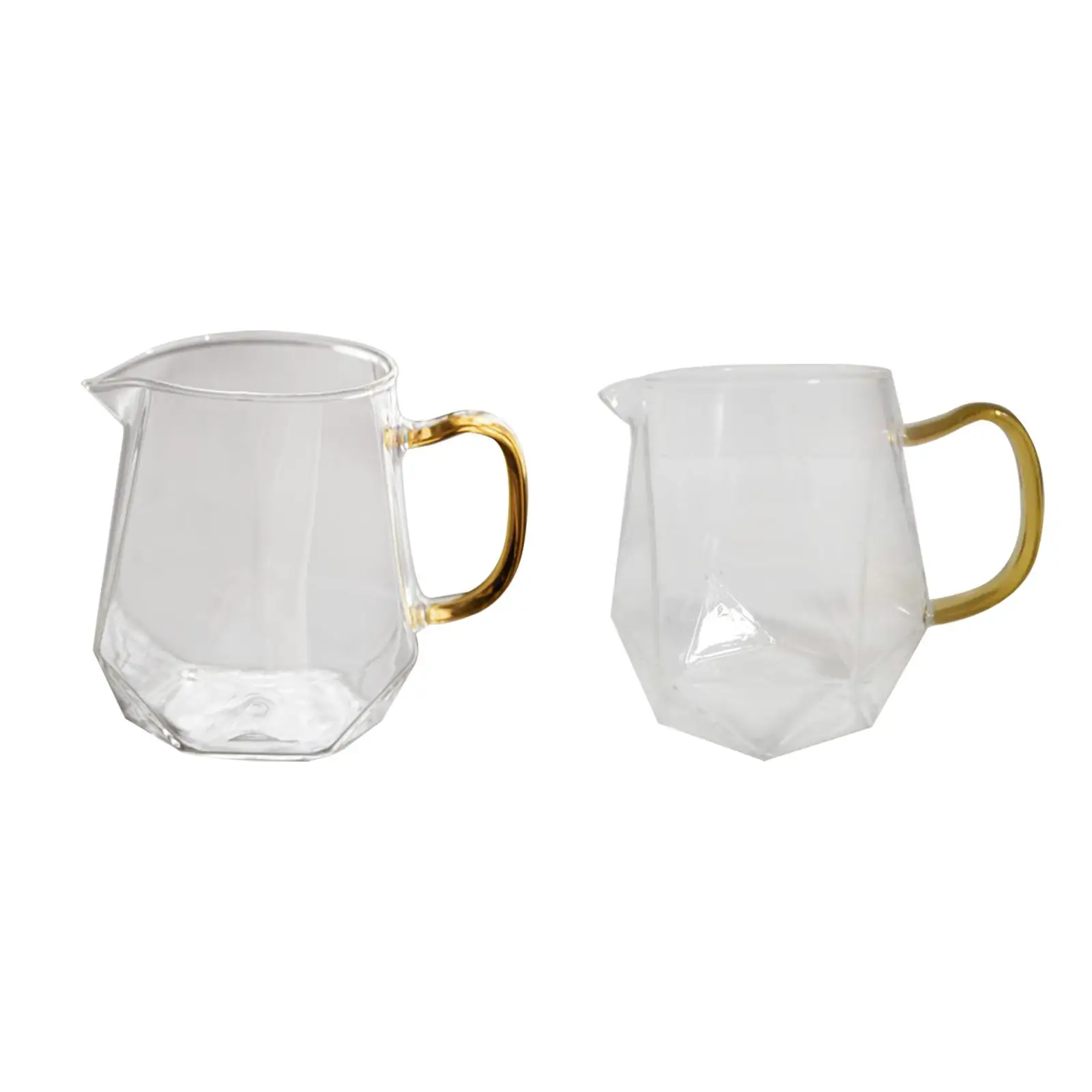 

Маленький Стеклянный кувшин, многофункциональная чашка для разделения чая, прозрачная термостойкая кофейница, чашка для вспенивания молока